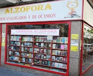 Libreria Alzofora en Madrid